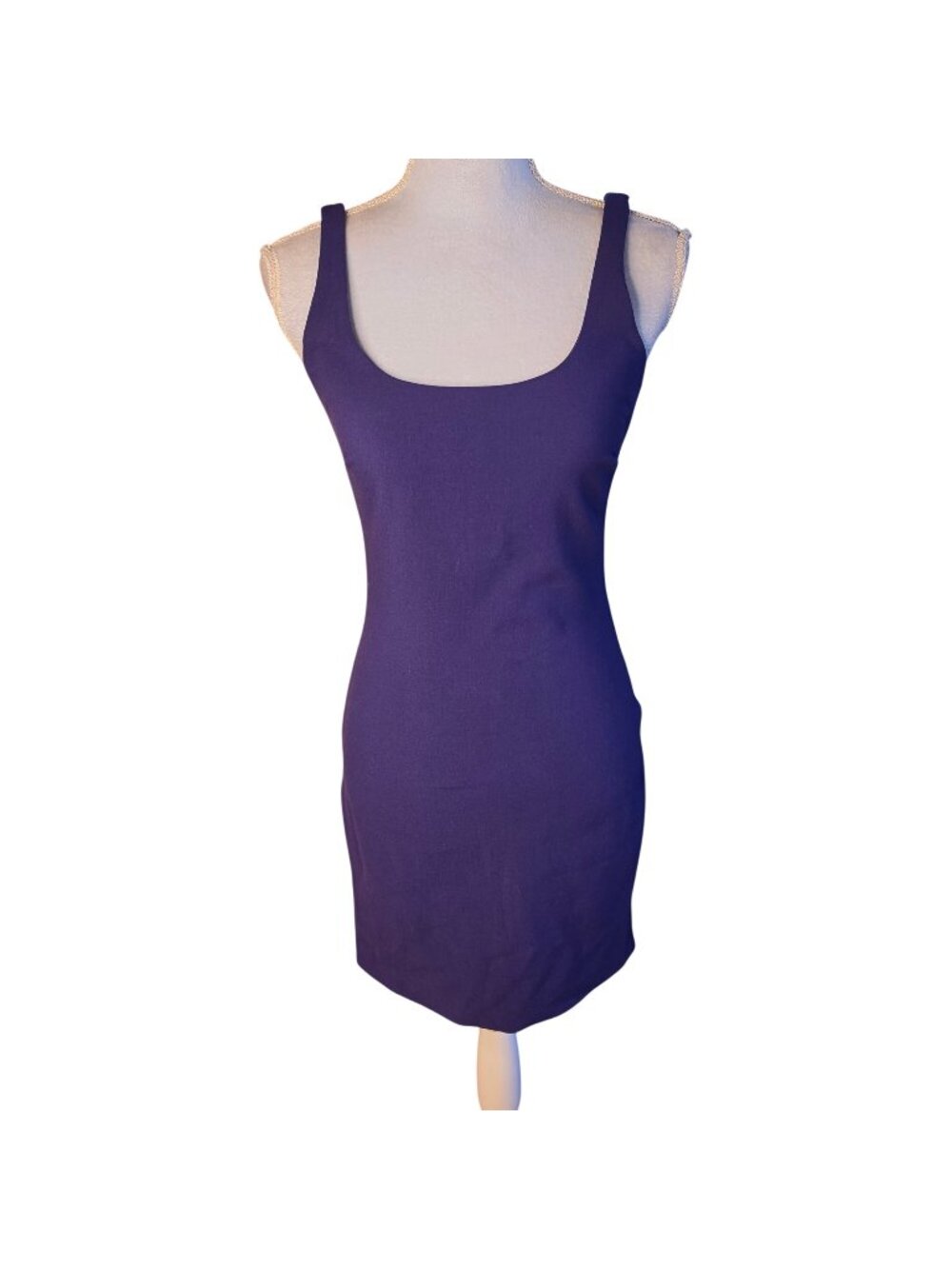 LIKELY Revolve Blue Bodycon Mini Dress Low Open Back Going Out Party Sz 4